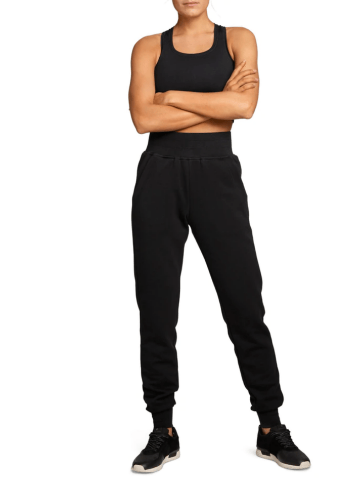 Sort Højtaljet Björn Borg Sweat Pants S Björn Borg