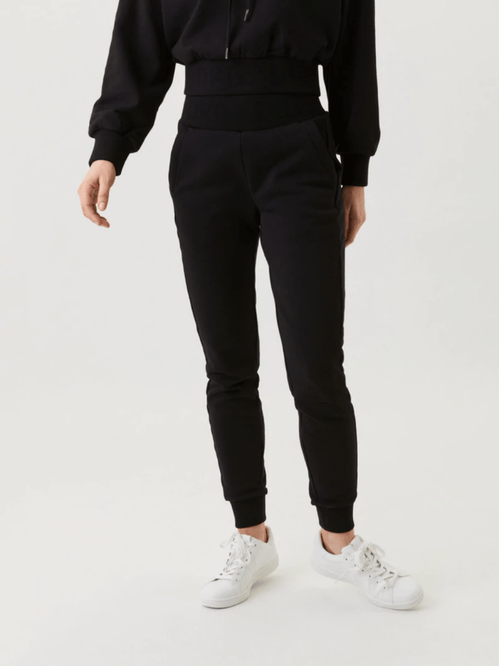 Sort Højtaljet Björn Borg Sweat Pants S Björn Borg