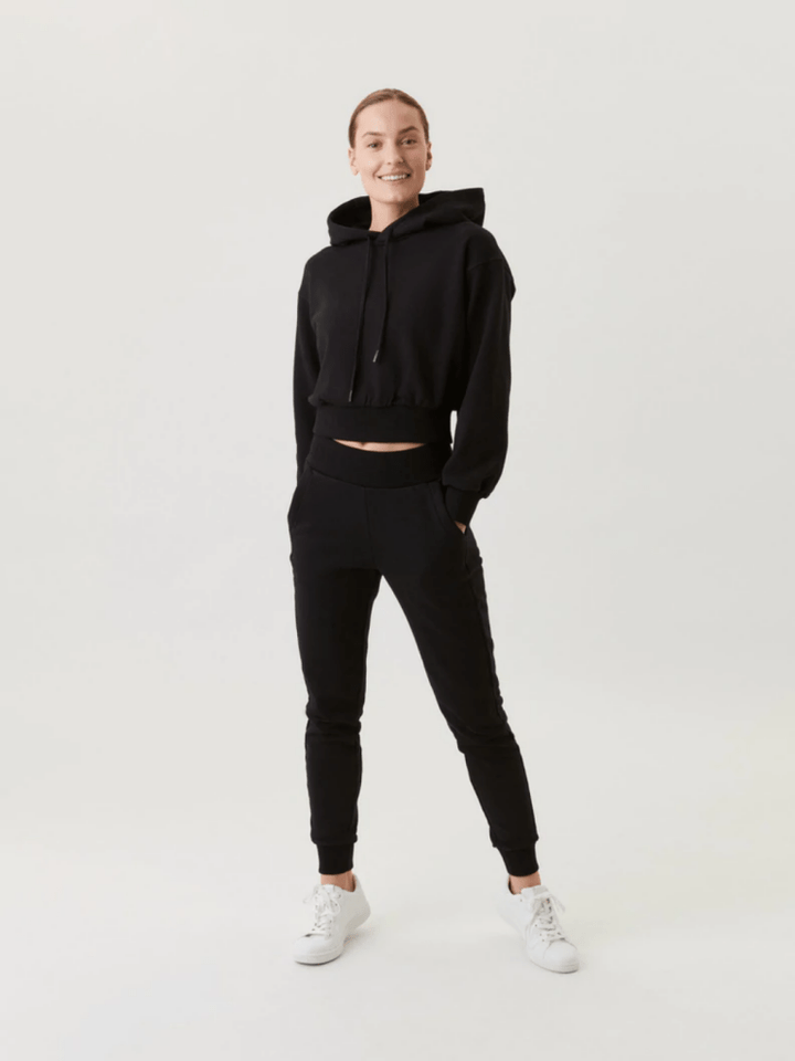 Sort Højtaljet Björn Borg Sweat Pants S Björn Borg