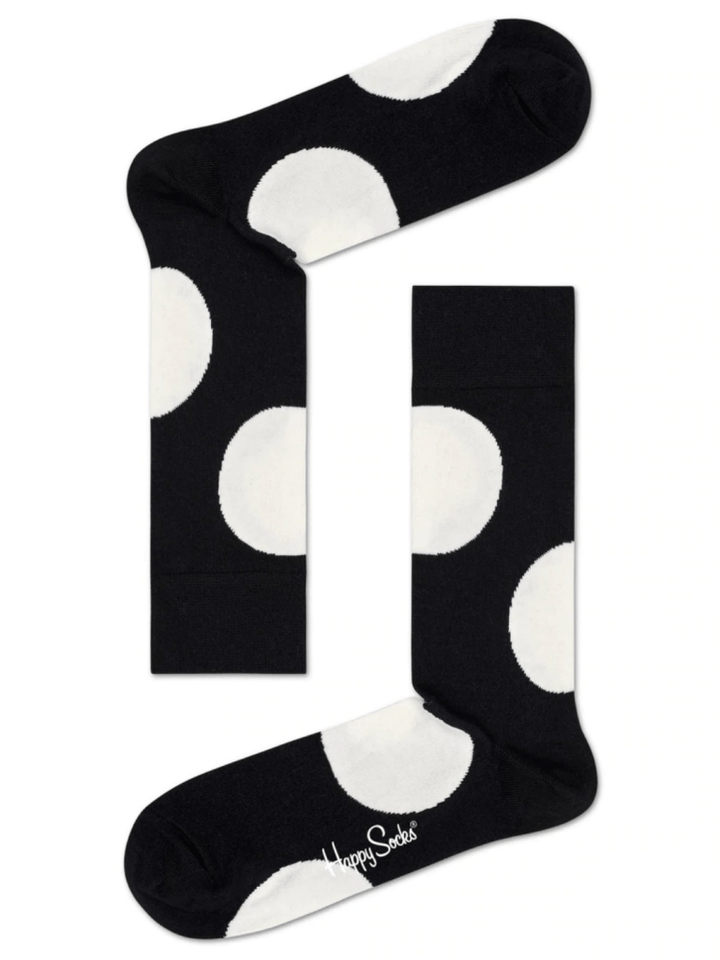Sort & Hvid Happy Socks Gaveæske Til Ham 41 - 46 Happy Socks