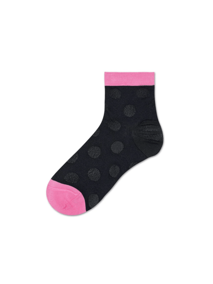 Sort Hysteria Viktoria Ankel Strømpe One Size ( 36 - 41 ) Hysteria