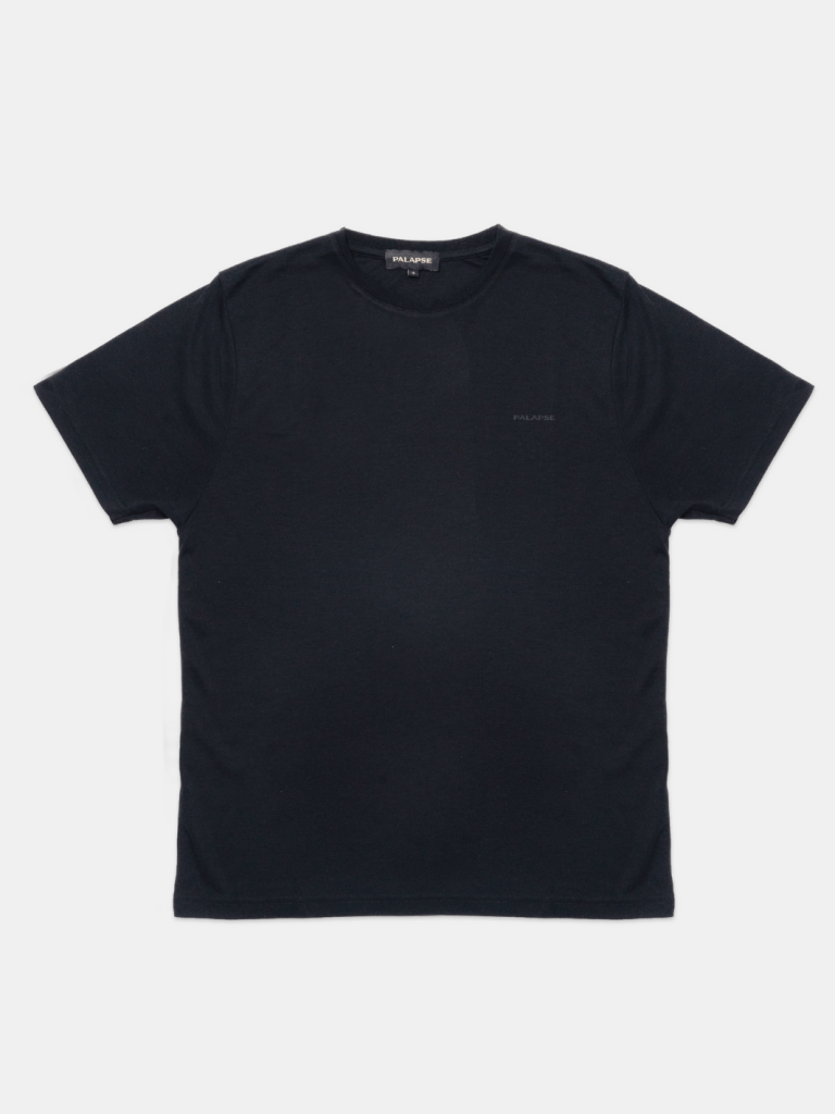 Sort Palapse Lyocell Herre T-Shirt XS Palapse