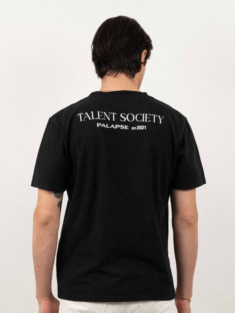Sort Palapse Talent Society Herre T-Shirt S Palapse