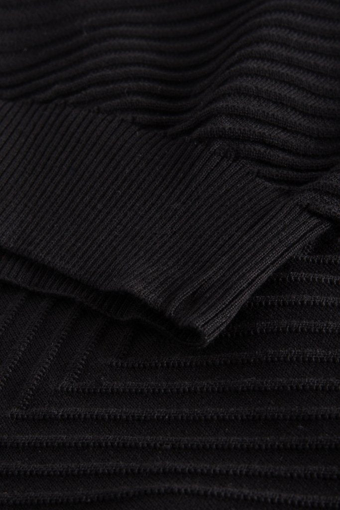 Sort Strikket W.A.S Boston Herre Cardigan S WeAreScandinavian