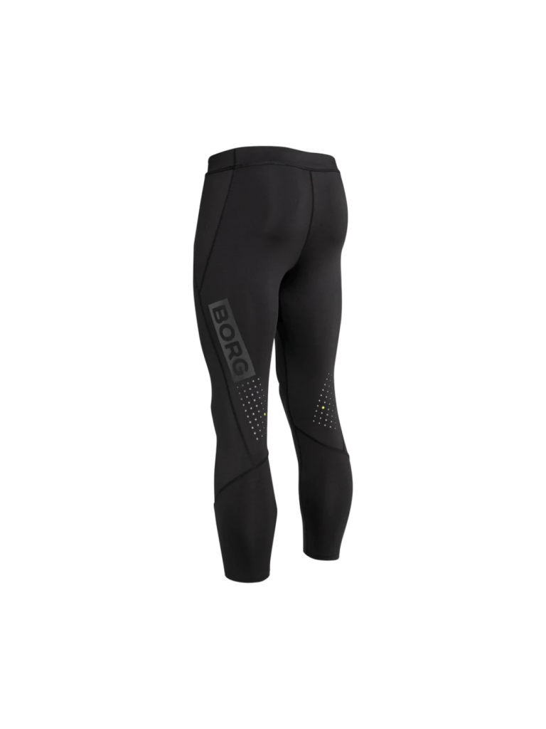 Sorte Björn Borg Atlas Løbe Tights S Björn Borg