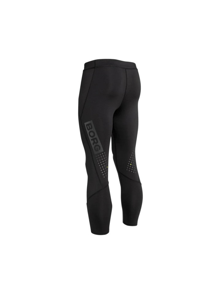 Sorte Björn Borg Atlas Løbe Tights S Björn Borg