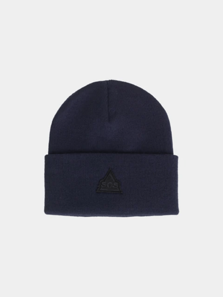 Strikket Mørkeblå SOS Logo Hue One Size SOS Black Snow