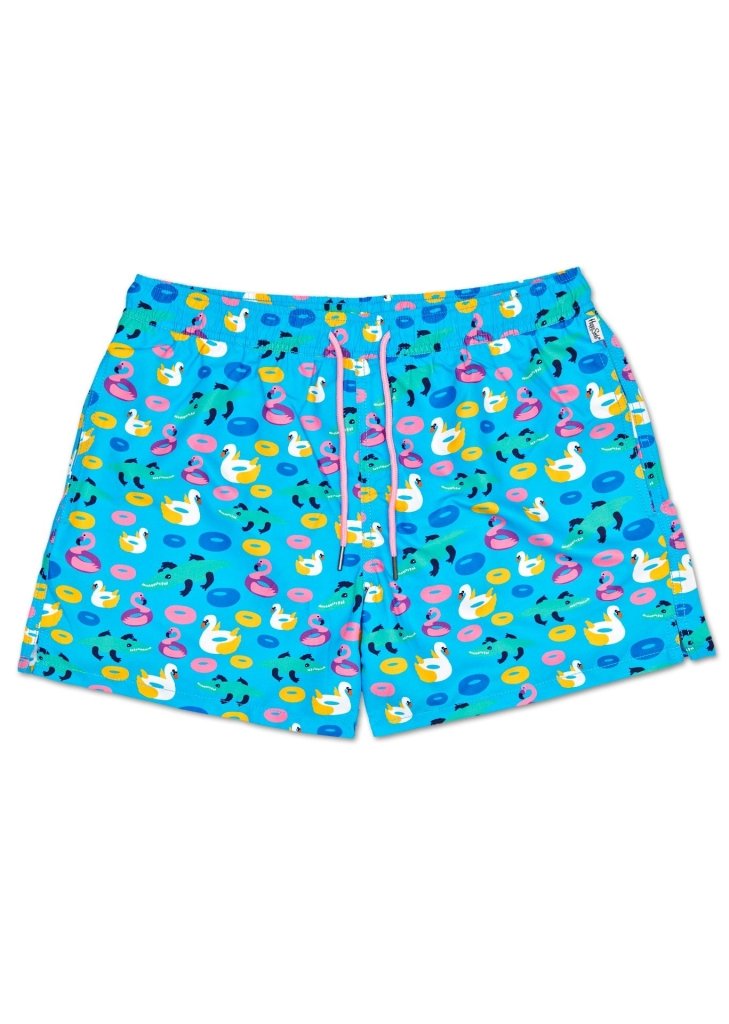 Turkis Happy Socks Pool Party Swim Shorts S Happy Socks