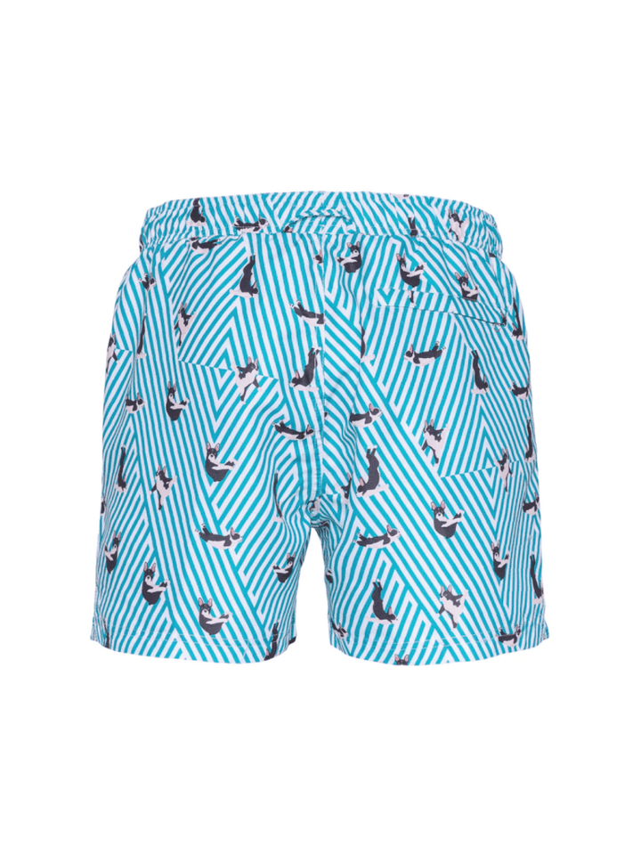 Turkis Panos Emporio Classic Bulldog Herre Badeshorts M Panos Emporio