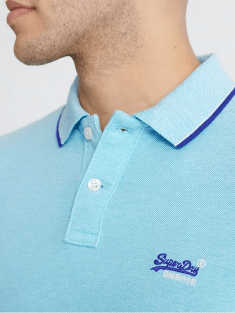 Turkis Superdry Herre Pique Polo S Superdry