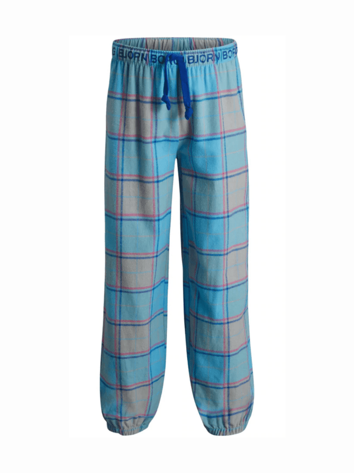 Turkisblå Björn Borg Pige Pyjamasbukser 122 - 128 Björn Borg