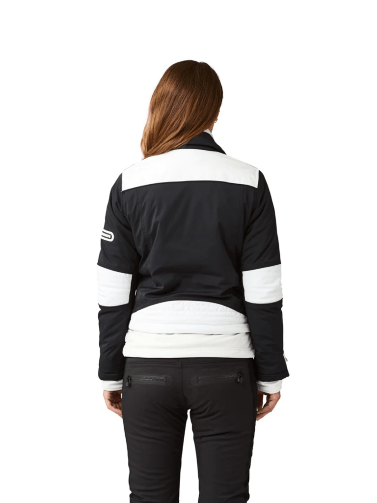 Womens Biker Jacket 36 SOS Black Snow