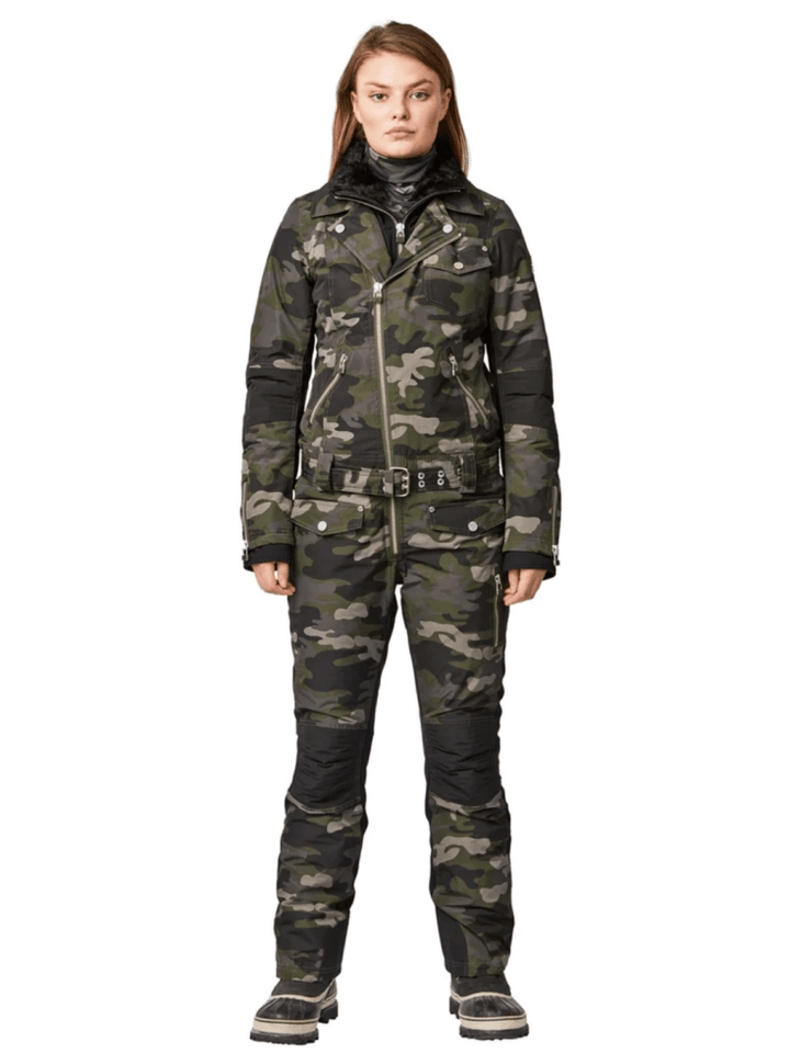 Womens Doll One Piece Suit 34 SOS Black Snow