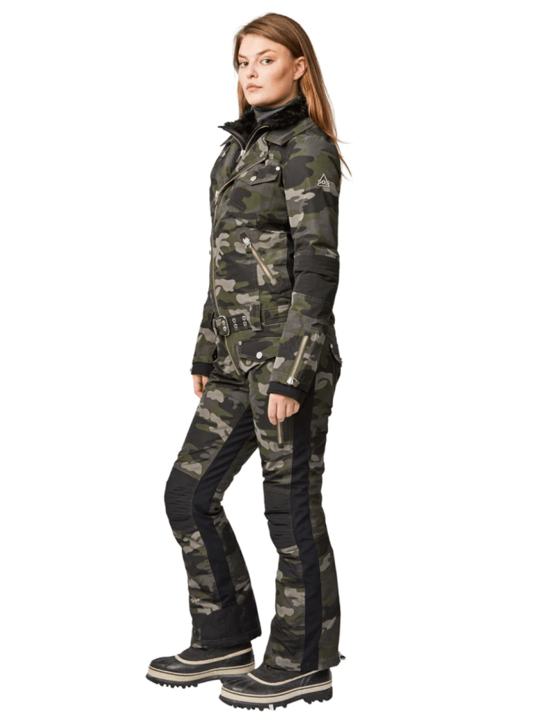 Womens Doll One Piece Suit 34 SOS Black Snow