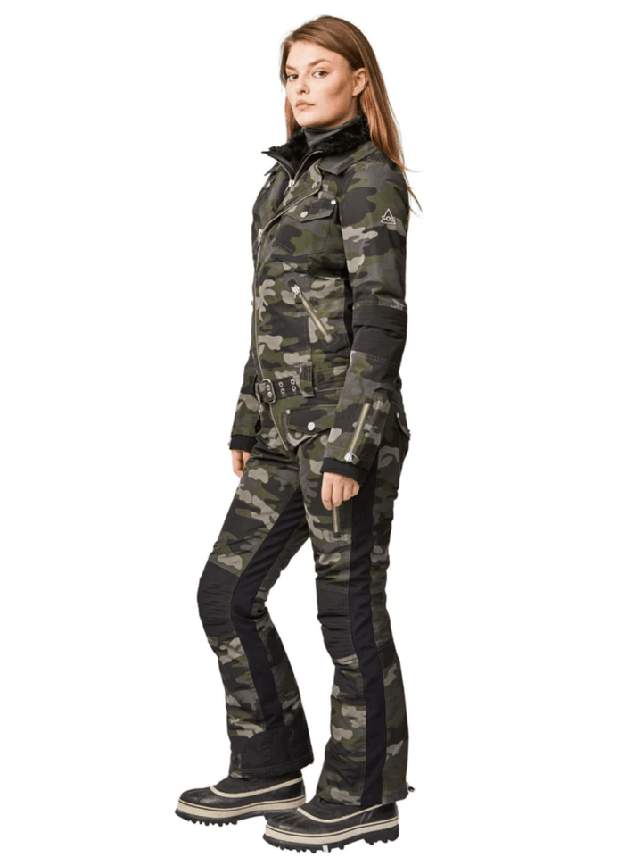 Womens Doll One Piece Suit 34 SOS Black Snow