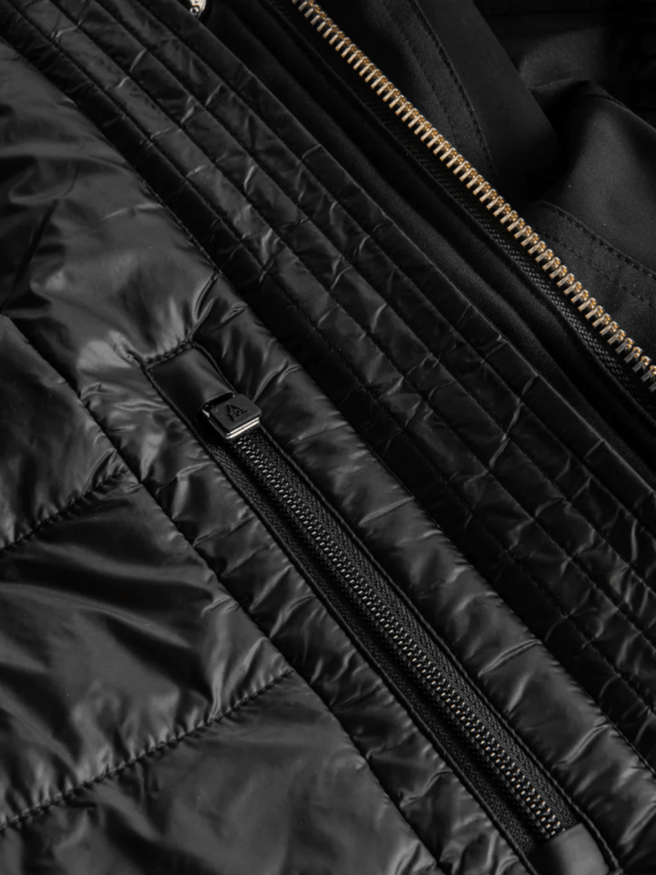 Womens Doll Ski Jacket 34 SOS Black Snow