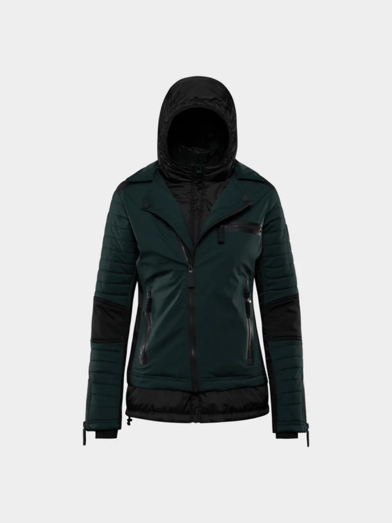 Womens Driss Ski Jacket 34 SOS Black Snow