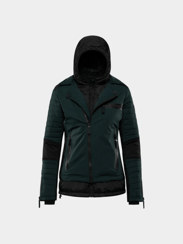 Womens Driss Ski Jacket 34 SOS Black Snow