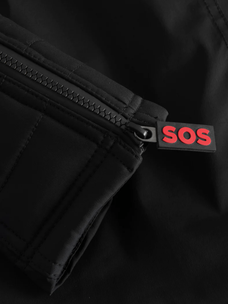 Womens Driss Ski Jacket 34 SOS Black Snow