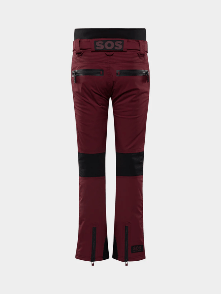 Womens Driss ski Pant 34 SOS Black Snow