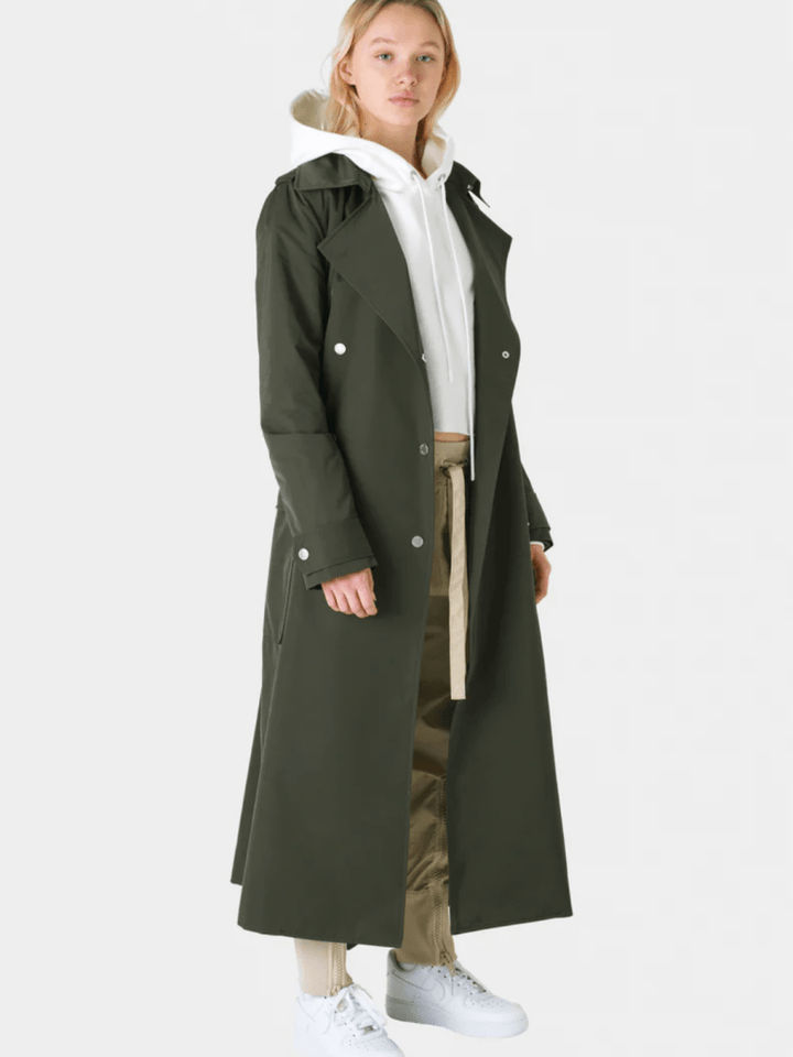 W`s Andrea Coat 34 SOS Black Snow