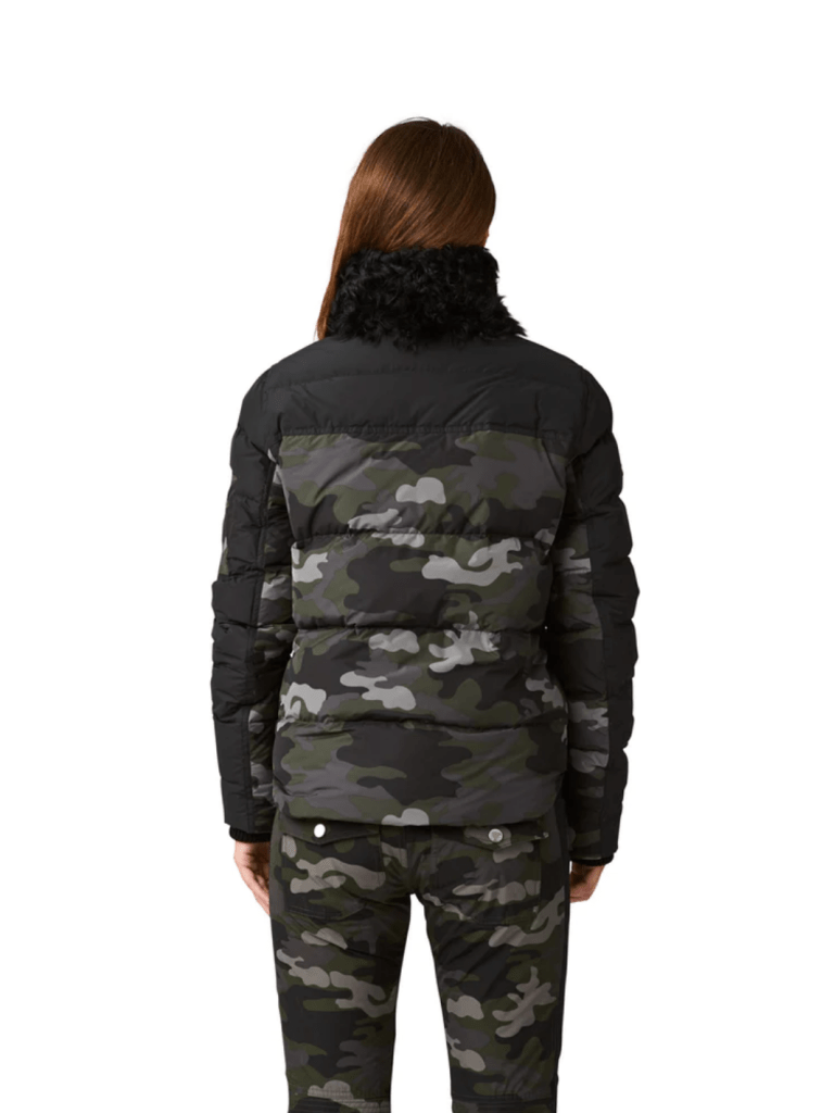 WS Davitta Jacket w. Shearling 34 SOS Black Snow