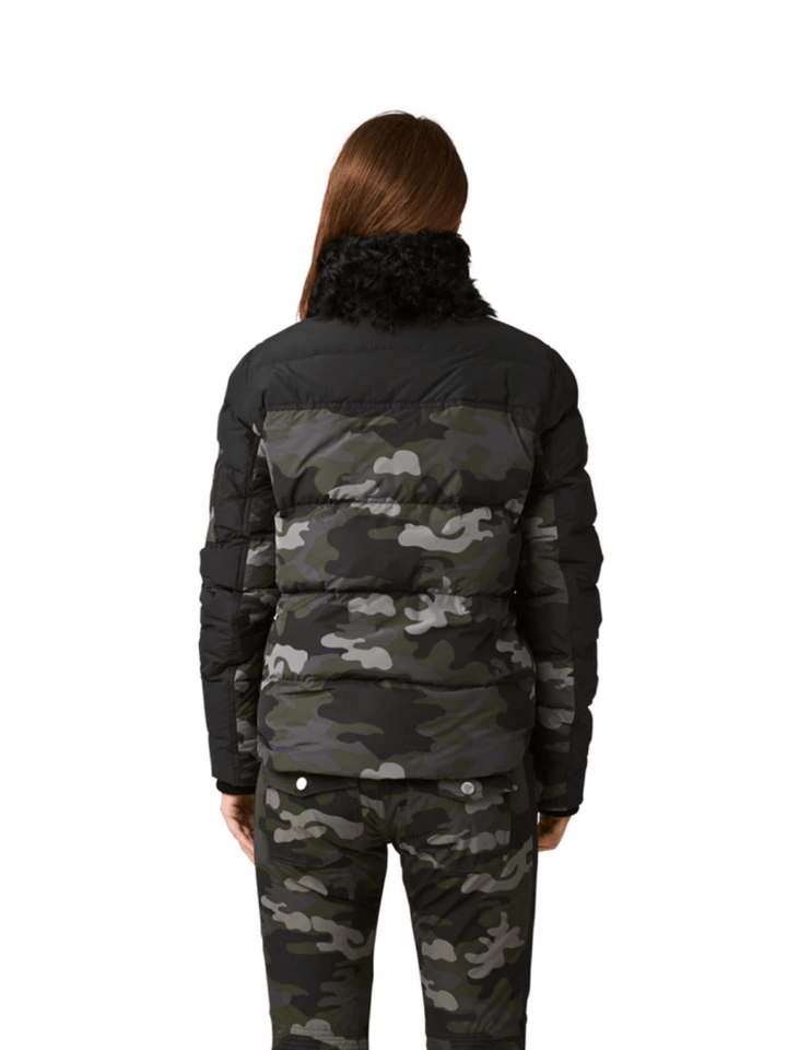 WS Davitta Jacket w. Shearling 34 SOS Black Snow